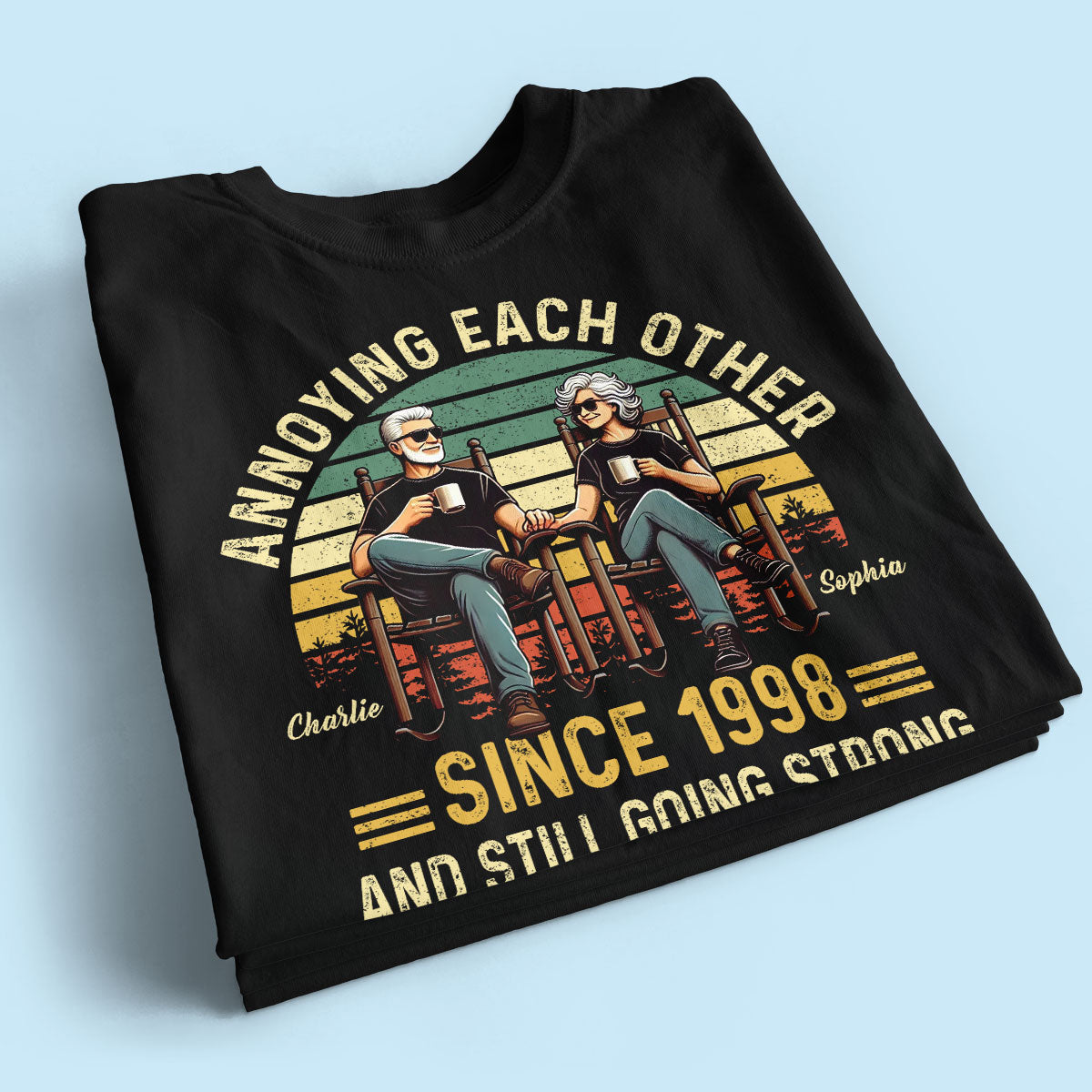 Old Couple Annoying Each Other And Still Going Strong, Funny Matching Tee Shirts for Couple,  Gift for him, Gift for her