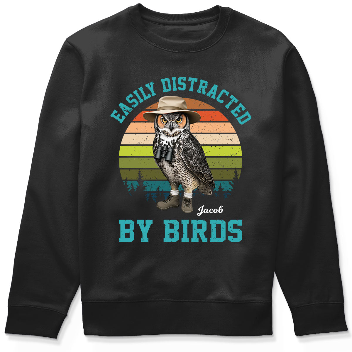 Bird Nerd Retro Funny Bird Watcher Shirt, Twitcher Shirt, Gift for Bird Lover Personalized Shirt