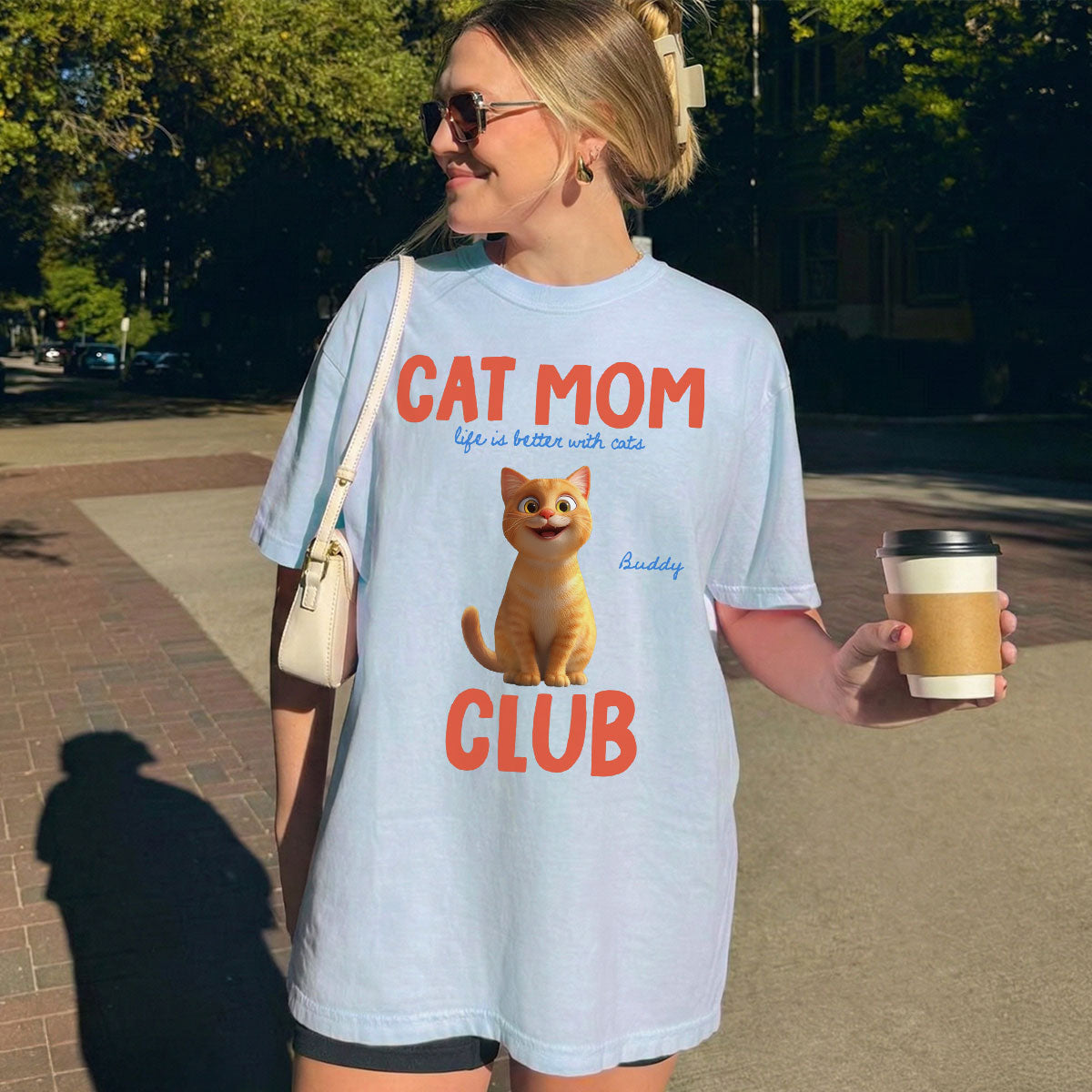 Life Is Better With Cats - Personalized Shirt - Gift For Cat Lovers