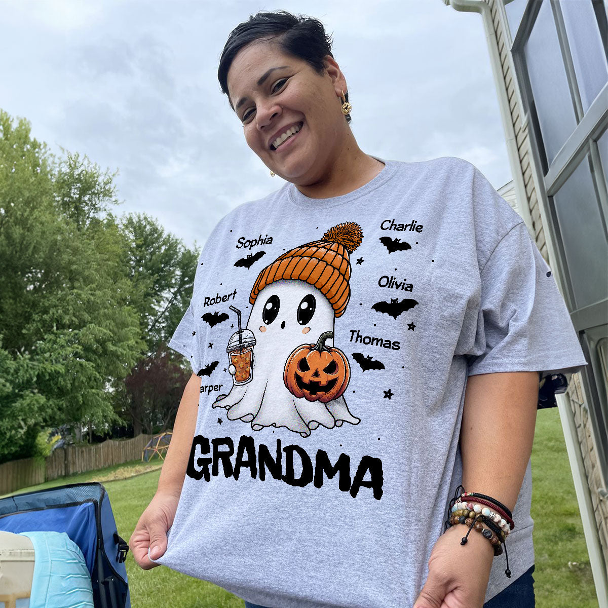 Fall Season Halloween Boo Personalized Shirt, The Best Gift For Halloween, Fall Season