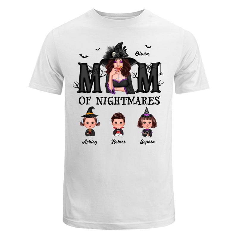 Mom Of Nightmare Halloween Personalized Shirt