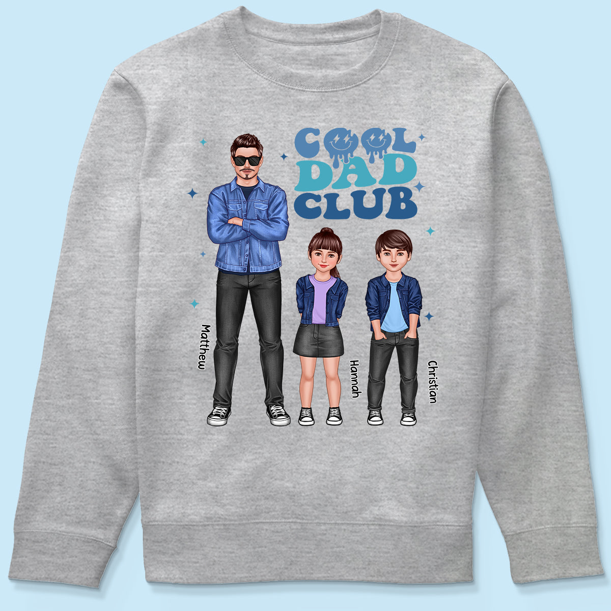 Cool Dad Club Personalized Shirt