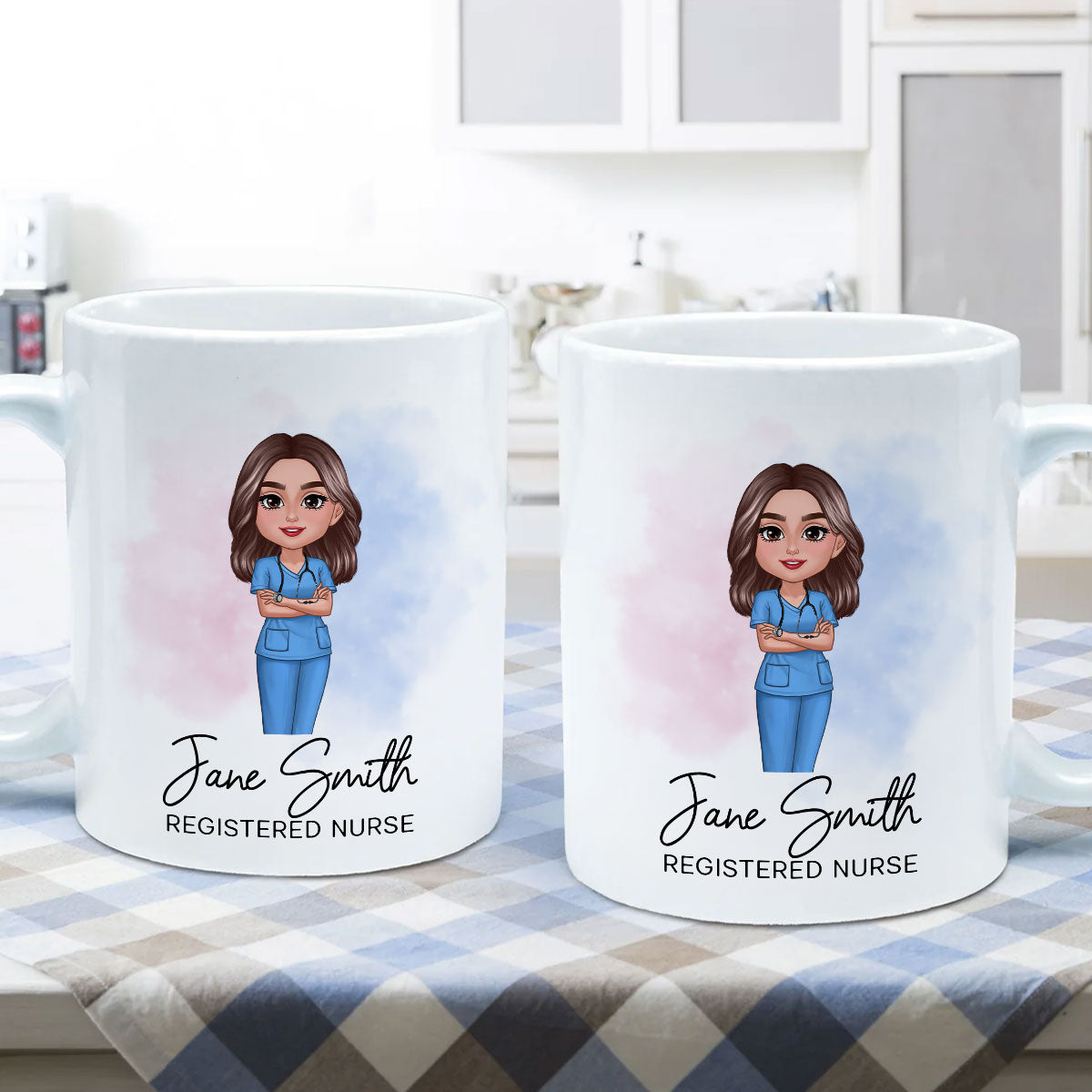 Nurse Personalized Mug, Appreciation Gift, Graduation Gift, Christmas Gift For Colleagues, Boss