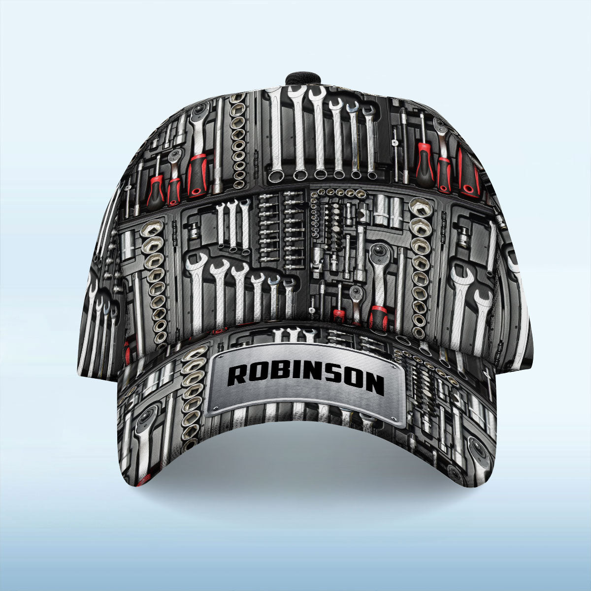 Tool Box Mechanic Personalized Classic Cap, Father's Day, Gifts for Men, Toolkit