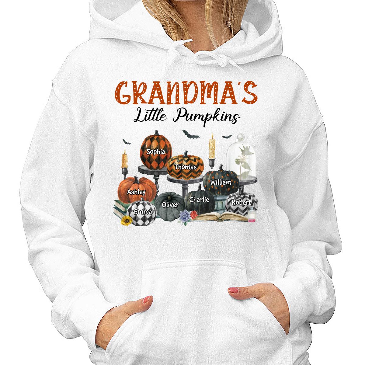 Grandma‘s Pumpkin Patch Halloween Personalized Shirt