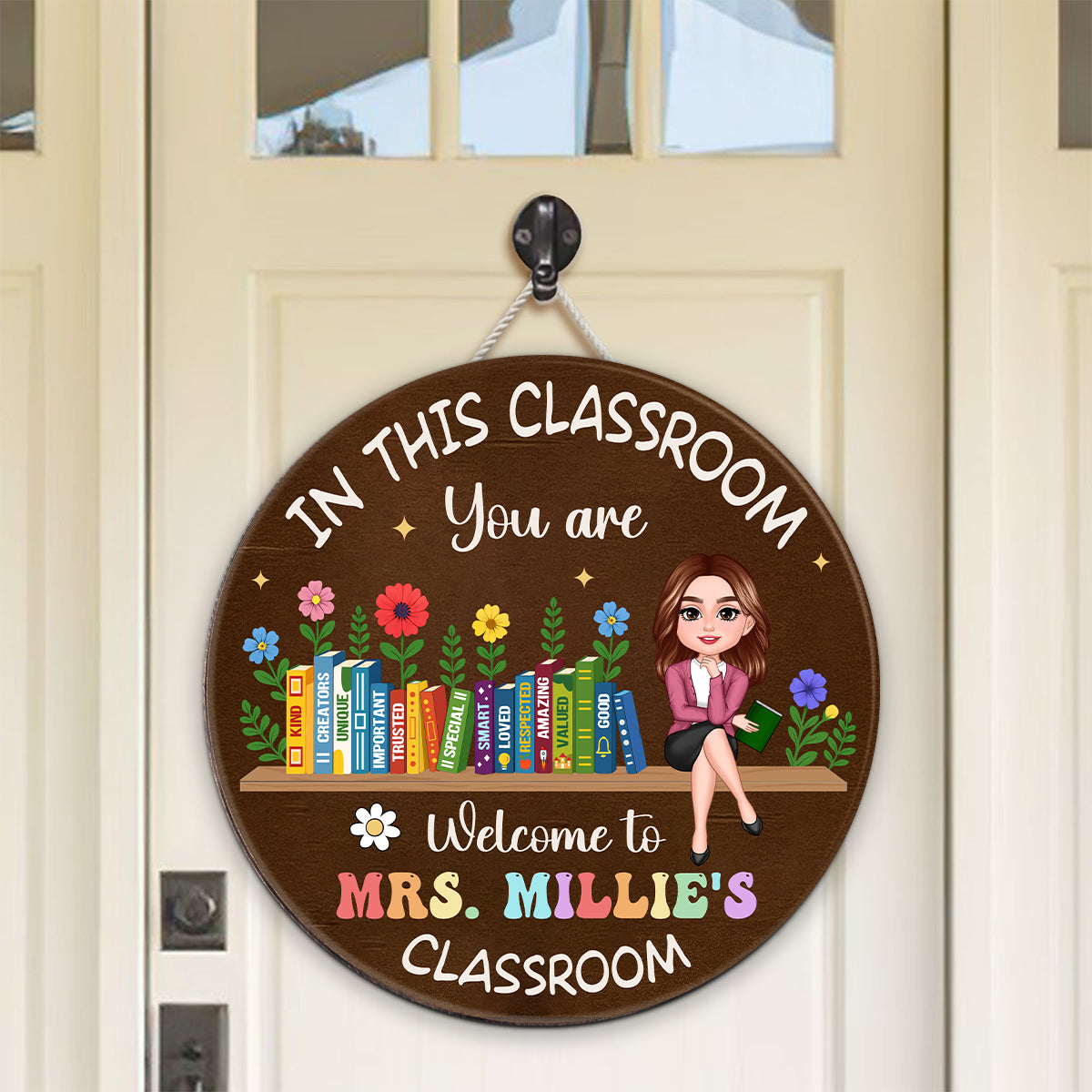In This Classroom You Are Kind, Creators, Unique Personalized Door Sign, Classroom Decor, Teacher Appreciation Gift, Back To School Gift