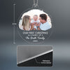 Our First Christmas New Family Custom Photo Personalized Acrylic Ornament