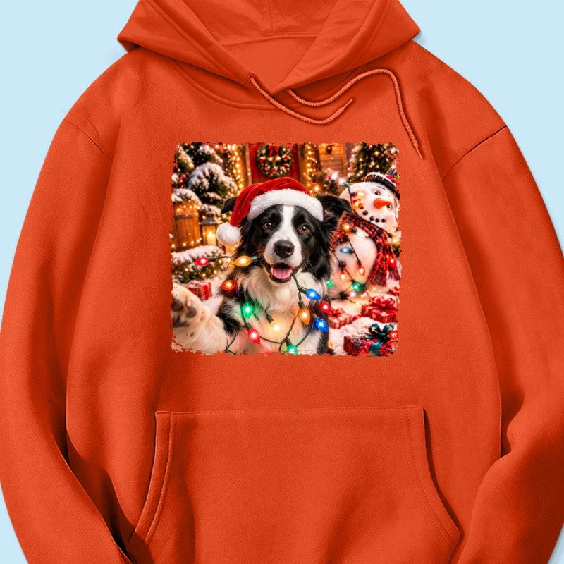 Dog Cat Ruin Christmas Things Upload Pet Photo - Personalized Shirt - Funny Gift For Dog Lovers, Cat Lovers