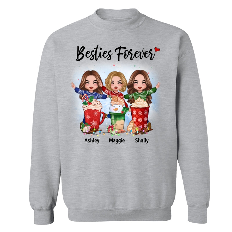 Happy Doll Besties Forever Personalized Shirt