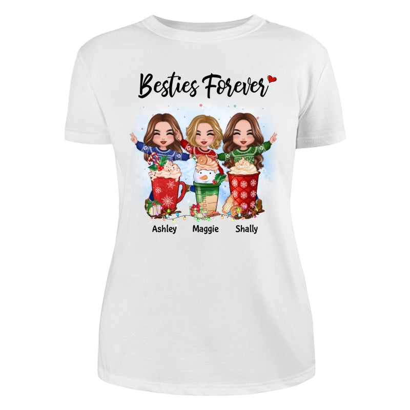 Happy Doll Besties Forever Personalized Shirt