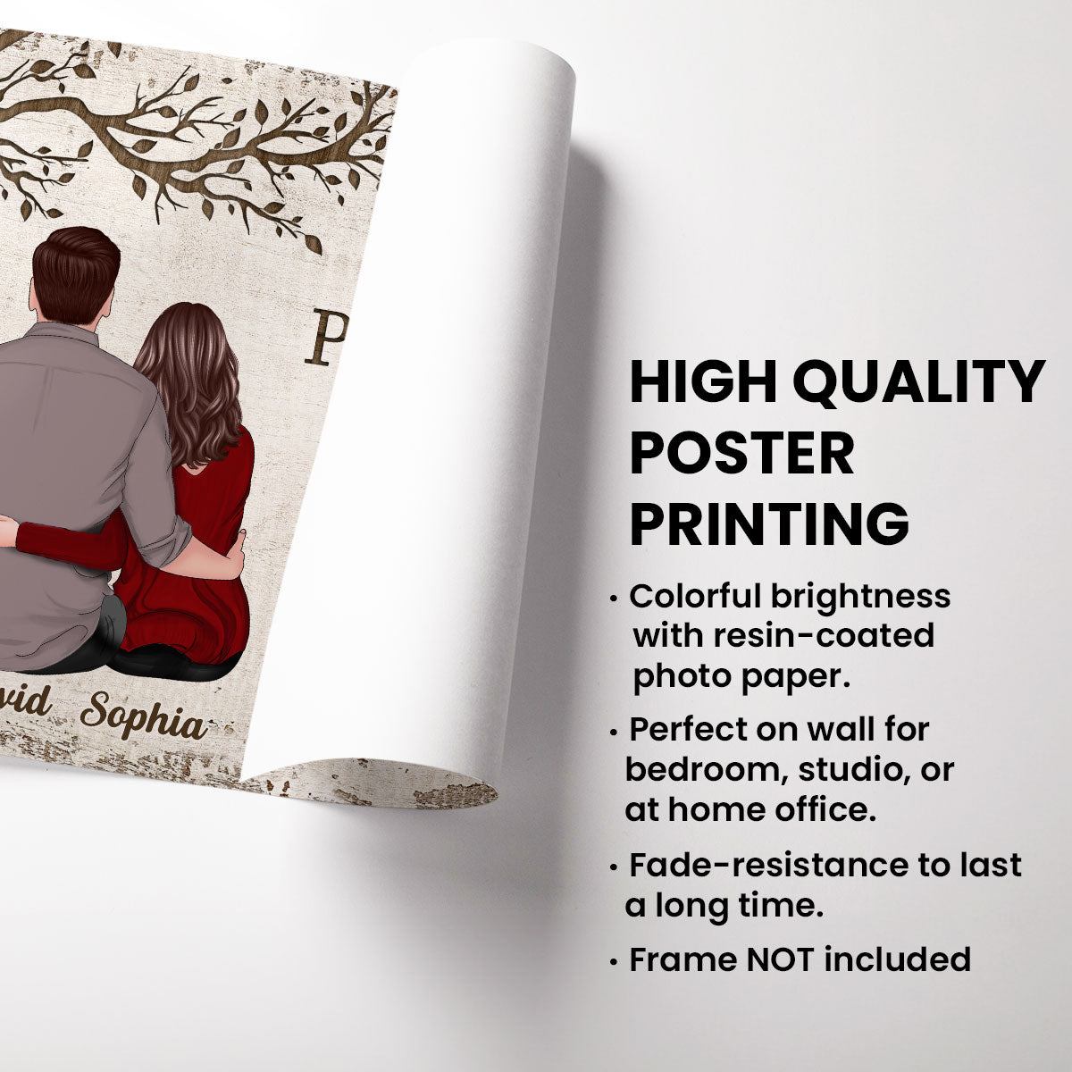 My Favorite Place Couple Gift Personalized Poster