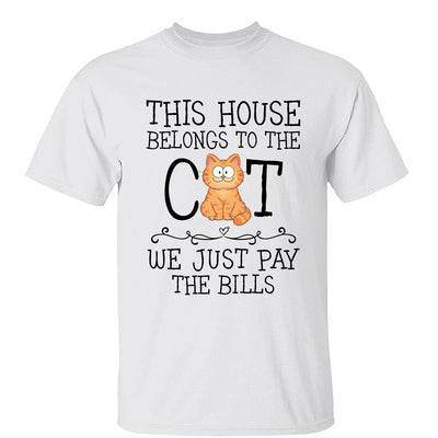 This House Belongs To The Cats Personalized Shirt