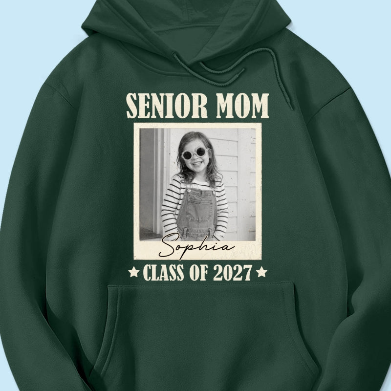 Senior Mom Dad Graduate Custom Photo - Personalized Shirt