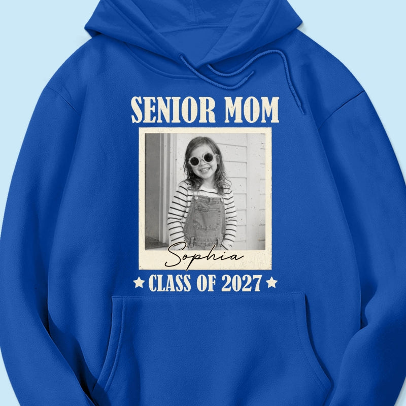 Senior Mom Dad Graduate Custom Photo - Personalized Shirt