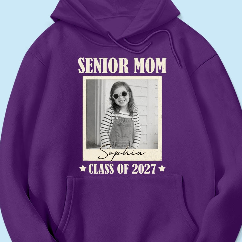 Senior Mom Dad Graduate Custom Photo - Personalized Shirt