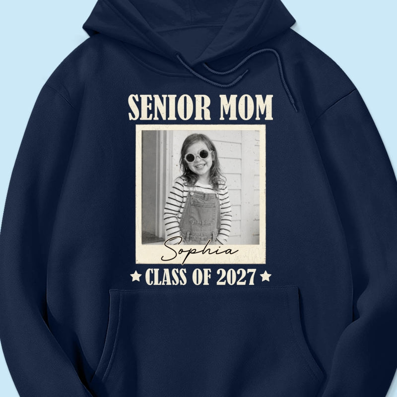 Senior Mom Dad Graduate Custom Photo - Personalized Shirt