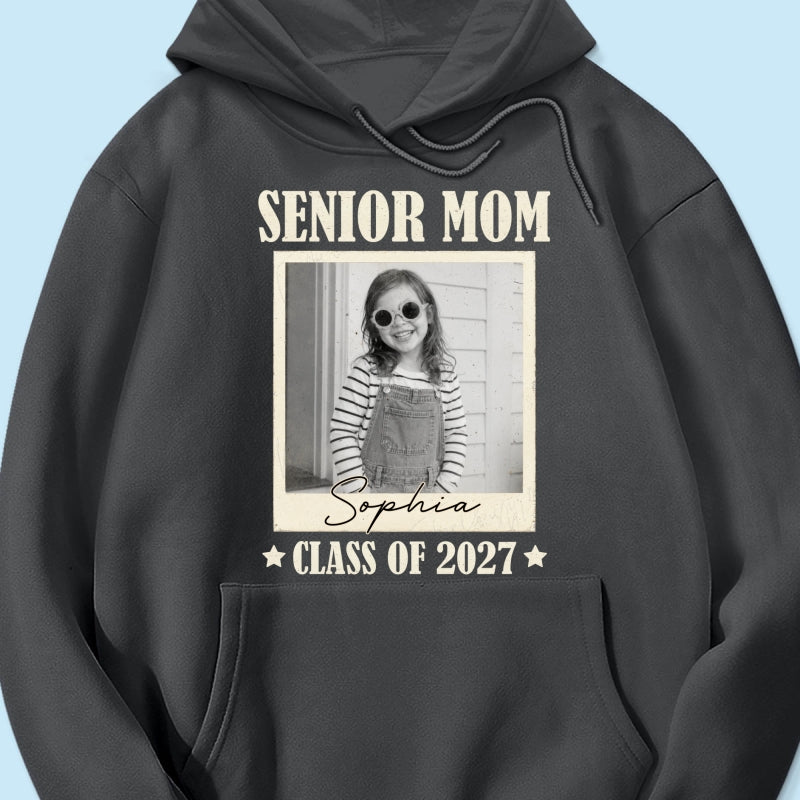Senior Mom Dad Graduate Custom Photo - Personalized Shirt