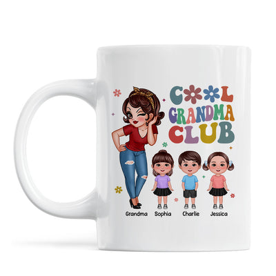 Cool Grandma Club Personalized Mug