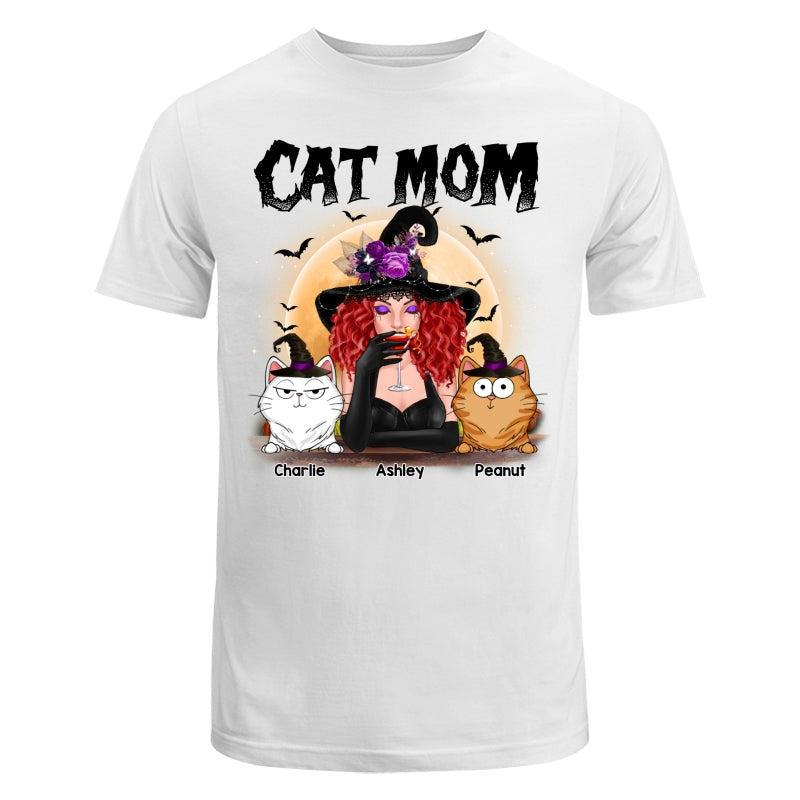 Crazy Cat Witch Funny Cat Expressions Personalized Shirt