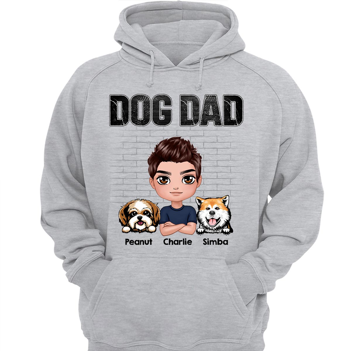 Doll Man Dog Dad Gift For Dog Lovers Personalized Shirt