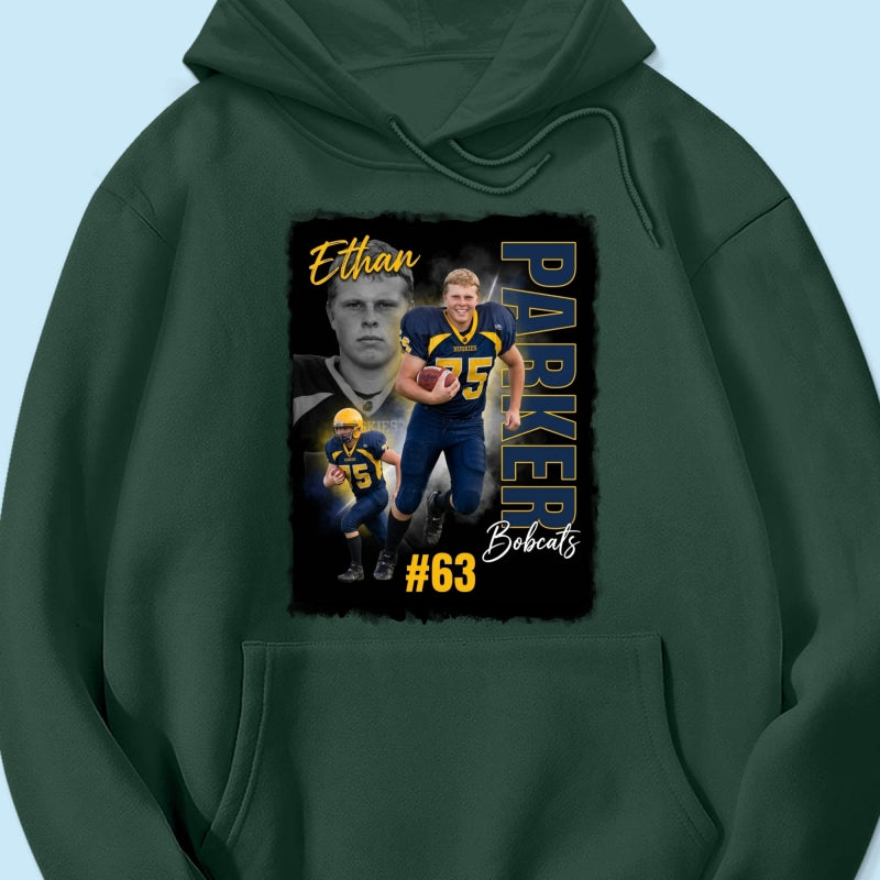 Custom Player Sport - Personalized Shirt - Trendy Bootleg Tee for Him, Gift for Her