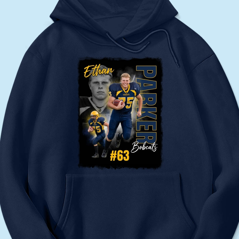 Custom Player Sport - Personalized Shirt - Trendy Bootleg Tee for Him, Gift for Her