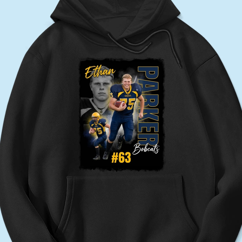 Custom Player Sport - Personalized Shirt - Trendy Bootleg Tee for Him, Gift for Her