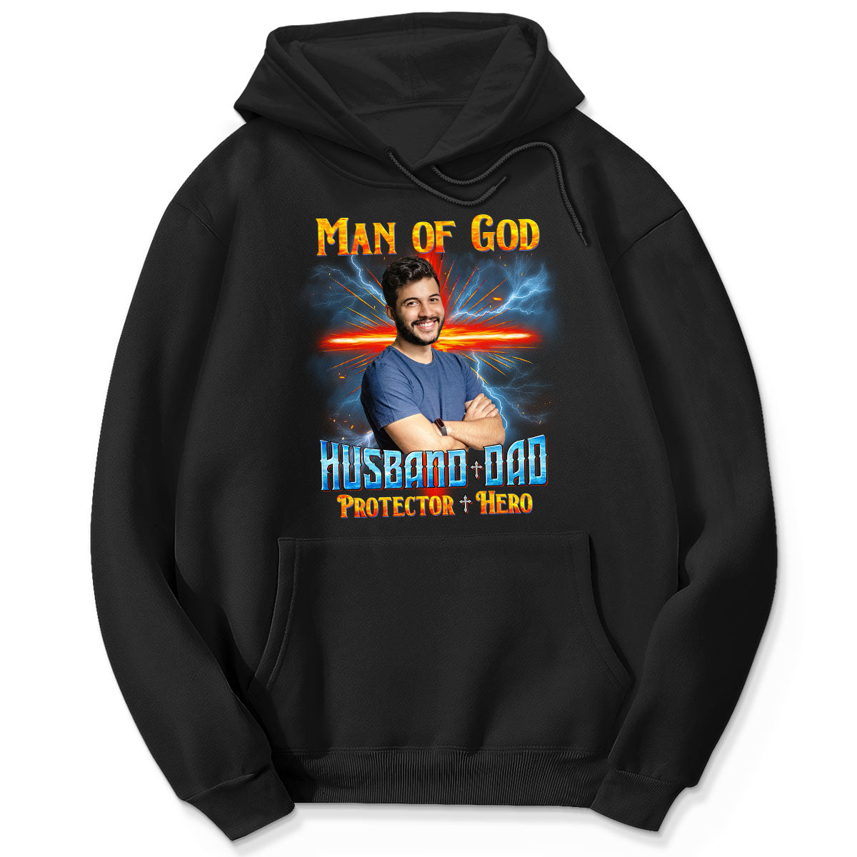 Man of God Christian Husband Dad Personalized Shirt