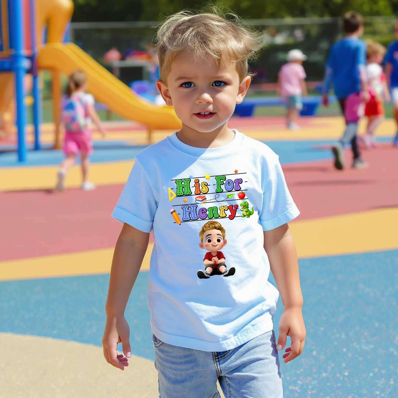 Back To School Kids Shirt, Personalized Alphabet Kids Shirt