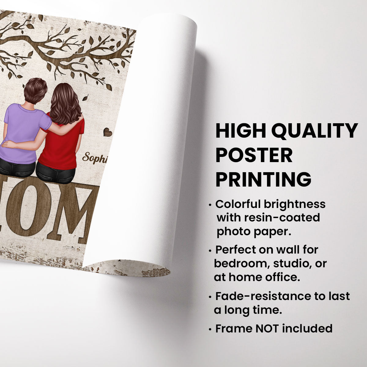 Mom I Know How It Can Feel Personalized Poster