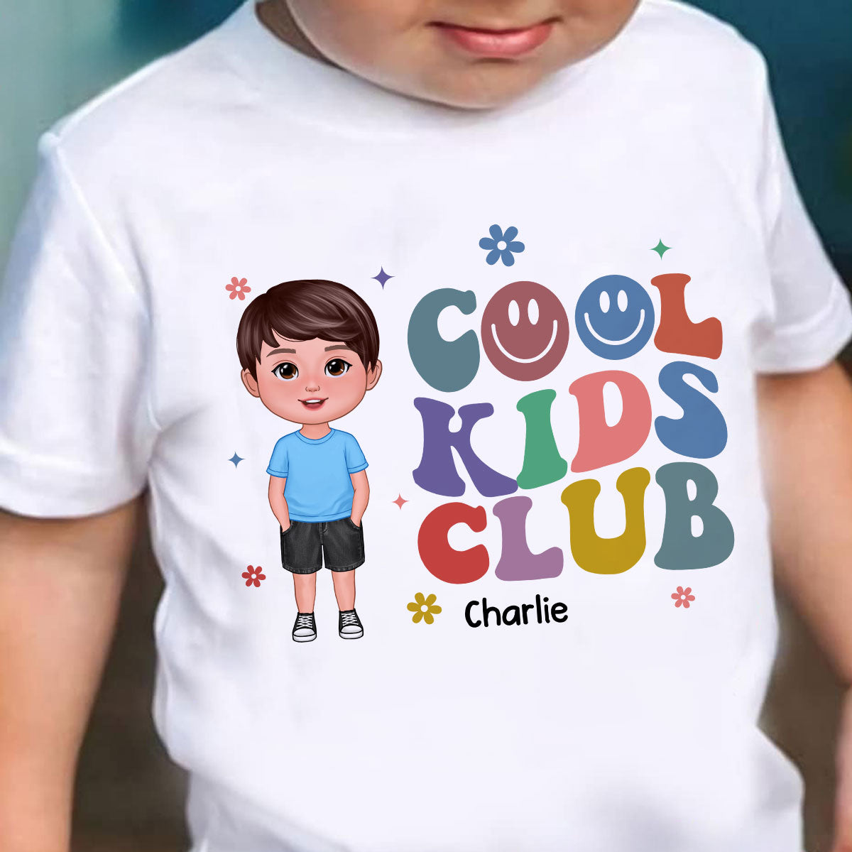 Cool Kids Club Personalized Youth Shirt