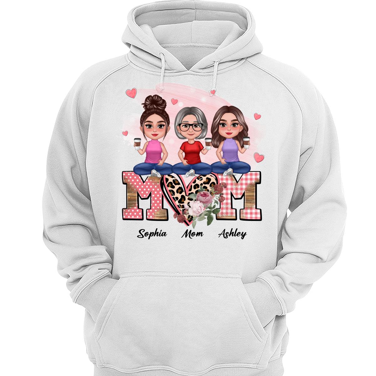 Best Mom Ever Sitting On Text Personalized Shirt