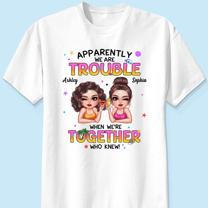Summer Besties Sassy Women Personalized Shirt