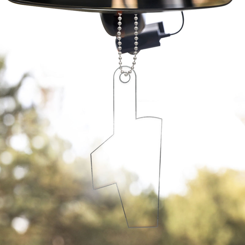Marriage Proposal 3D Effect Personalized Car Hanger Ornament,  Gift for him, Gift for her