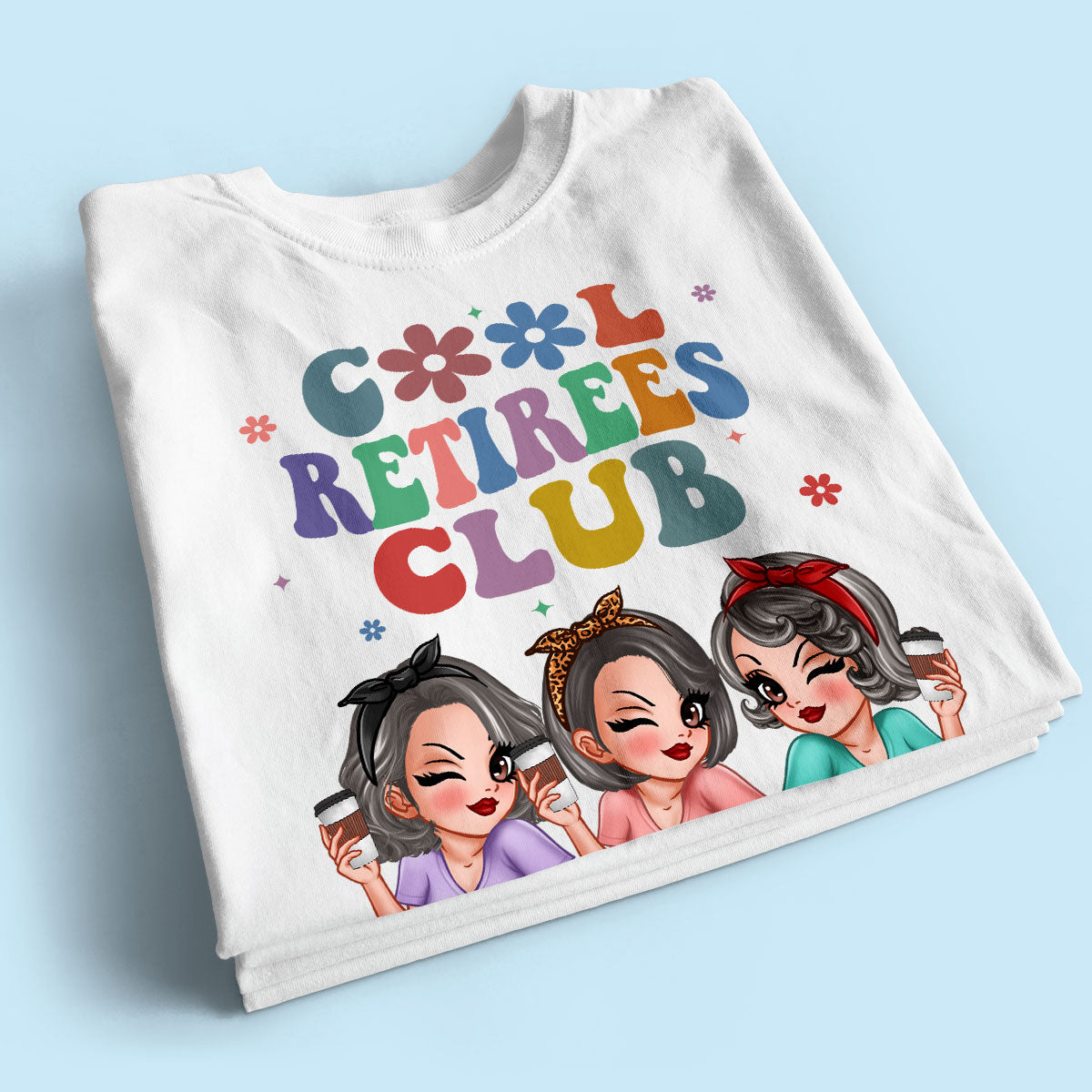 Cool Retirees Club Personalized Shirt