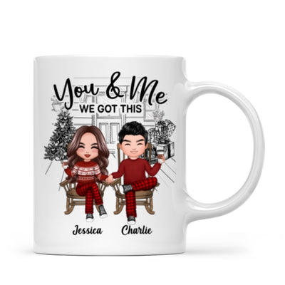 Couple We Got This Personalized Christmas Mug