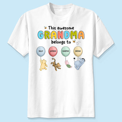 Bring Storytime to Life - Show Your Pride On a Timeless 'Winnie The Pooh' Shirt - Customized By You, Gift For Grandma, Gift For Mom