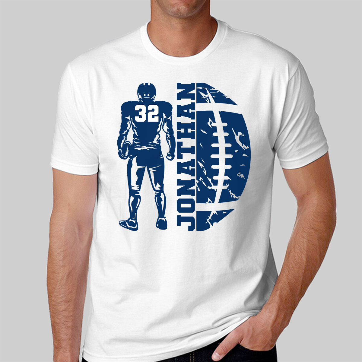 Football Player Name Family Matching Shirt Personalized Shirt