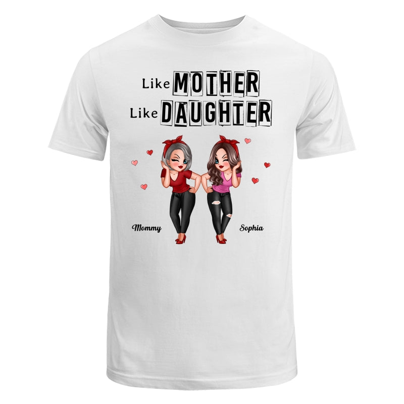 Frame Words Like Mother Like Daughter Personalized Shirt