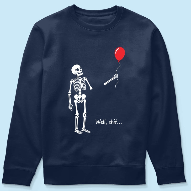 Trendy Funny Skeleton Shirt - Halloween Costume