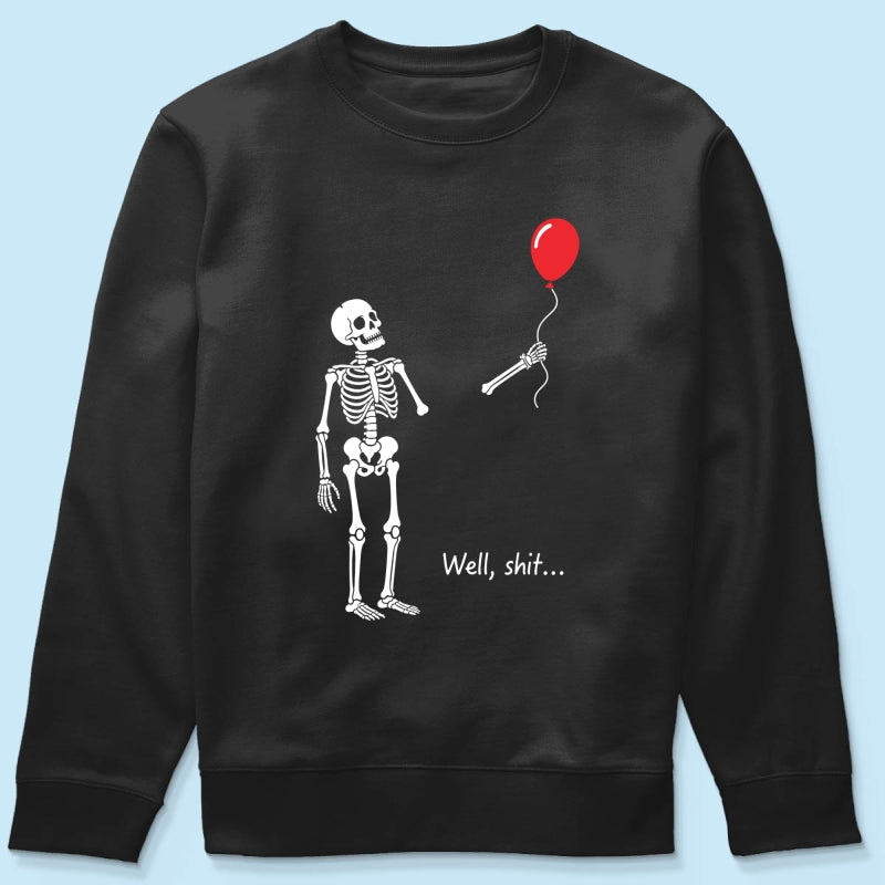 Trendy Funny Skeleton Shirt - Halloween Costume