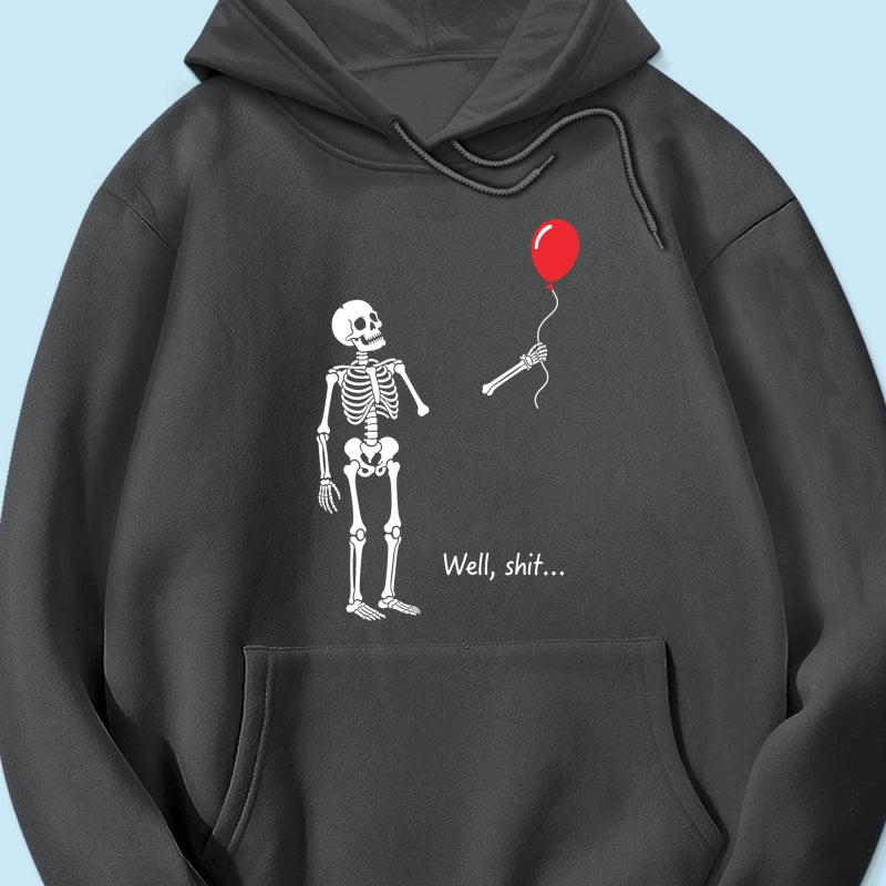 Trendy Funny Skeleton Shirt - Halloween Costume