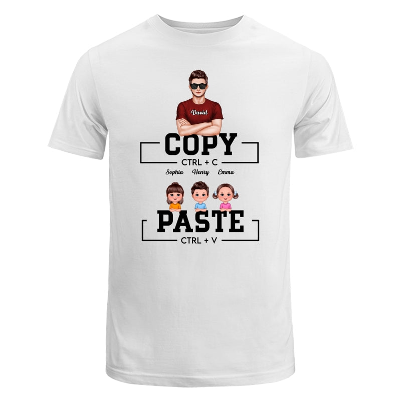 Ctrl C Ctrl V Copy Paste Matching Family Personalized Shirt
