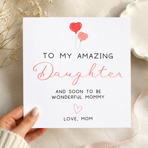 To my amazing daughter and soon to be wonderful mommy. Love, Mom