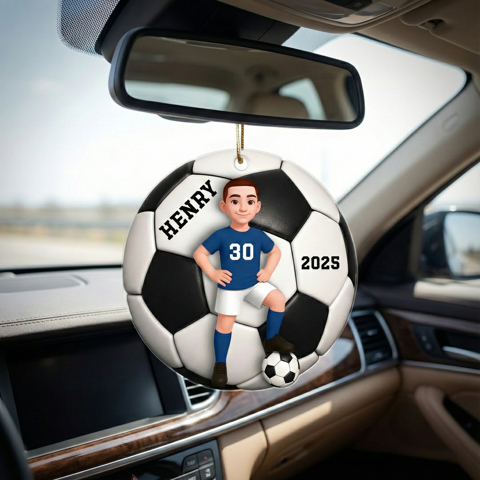 3D Effect Karate Boy Girl - Personalized 3D Sport Acrylic Car Hanger - Personalized Gift for Son, Daughter, Grandson, Granddaughter