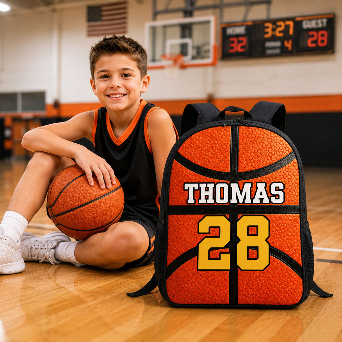 Trending Balls for Boys Girls - Personalized Backpack - Back to School Backpack for Kids