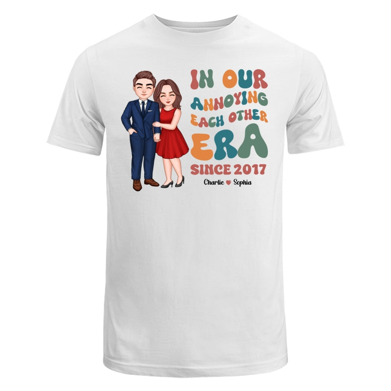 In Our Annoying Each Other Era Funny Couple Personalized Shirt