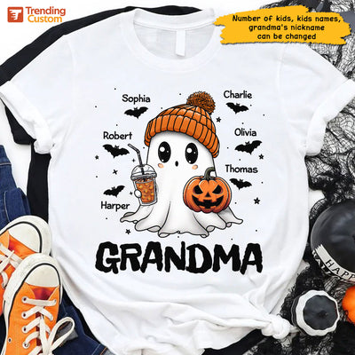Fall Season Halloween Boo Personalized Shirt, The Best Gift For Halloween, Fall Season