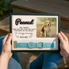 Personalized Dog Memorial Wood Frame With Collar Holder, Memorial Pet Collar Sign with Photo, Dog Memorial Gifts, Dog Sympathy Gift