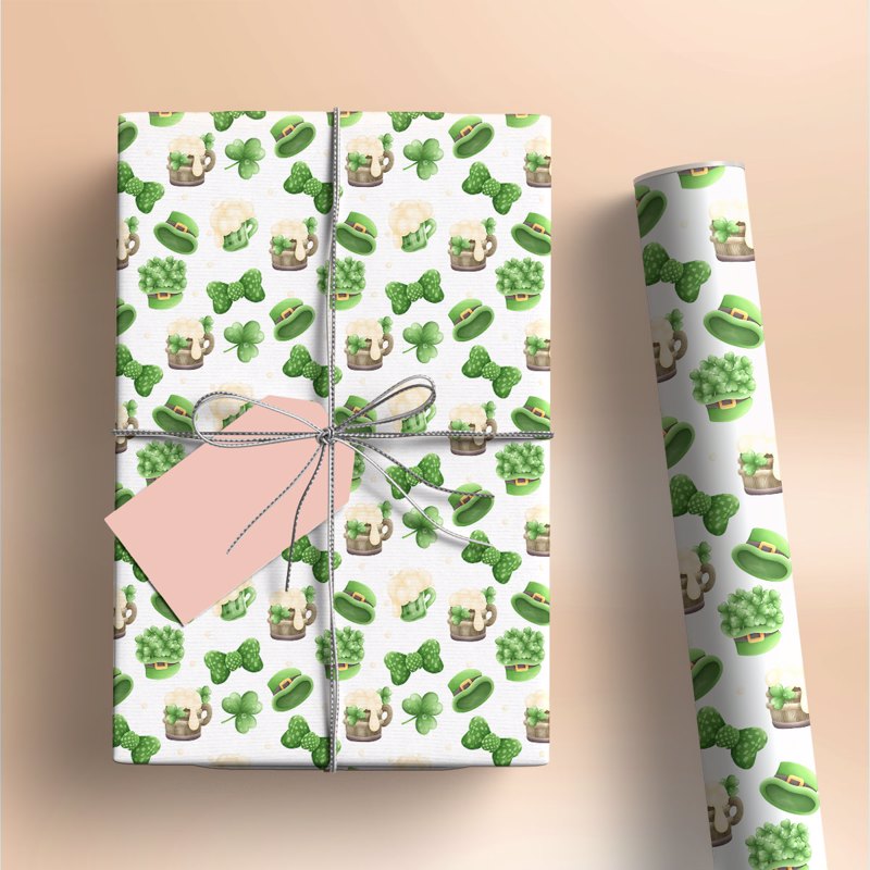 St. Patrick's Day Gift Wrapping Papers